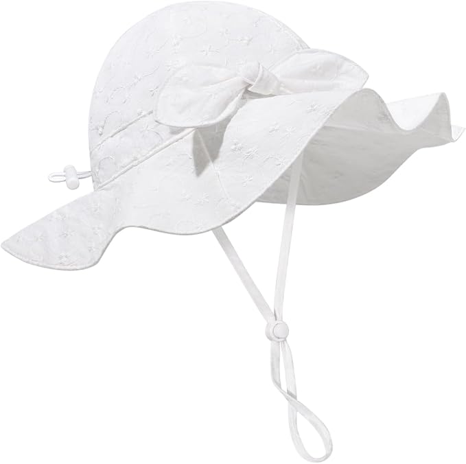 Baby Girl Sun Hat Summer Foldable Beach Hats by Weradau