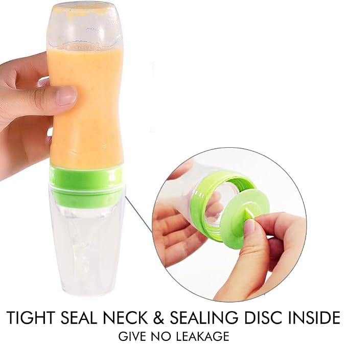Matyz Silicone Baby Food Dispensing Spoon Squeeze Feeder - Image 5