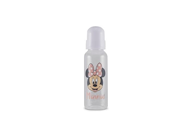 Baby Bottles 9 oz for Boys and Girls| 3 Pack of Disney Minnie Bows and Winks - Image 2