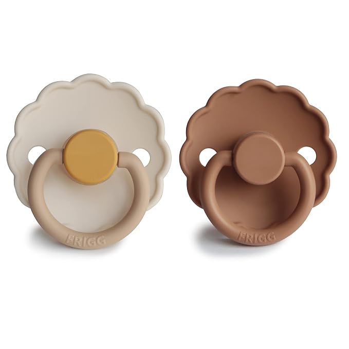 FRIGG Daisy SilkySoft Silicone Baby Pacifier | Made in Denmark | BPA-Free - Image 2