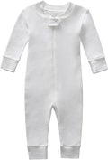 Owlivia Organic Cotton Baby Boy Girl Zip up Sleep 'N Play Pjs, Long Sleeve by Owlivia