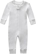 Owlivia Organic Cotton Baby Boy Girl Zip up Sleep 'N Play Pjs, Long Sleeve by Owlivia