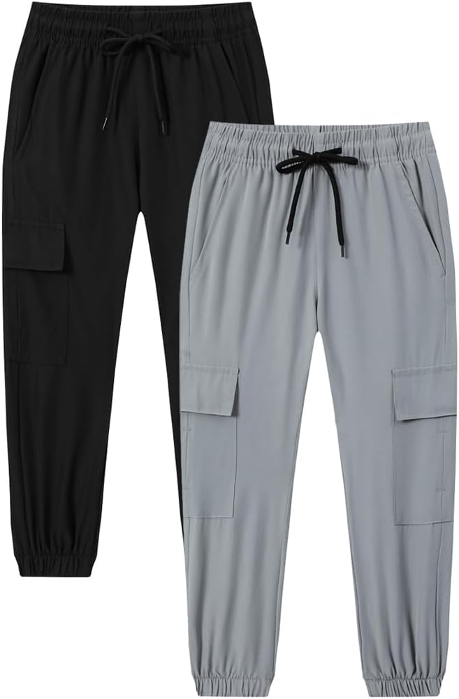 Toddler Boys Cargo Jogger Pants Baby Boys Sweatpants Thin Quick Dry Casual Pull by Muaney