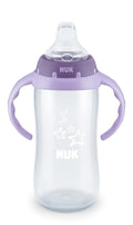 NUK Large Learner Tritan Cup, 10 oz, 8+ Months – BPA Free, Spill Proof Sippy Cup by NUK