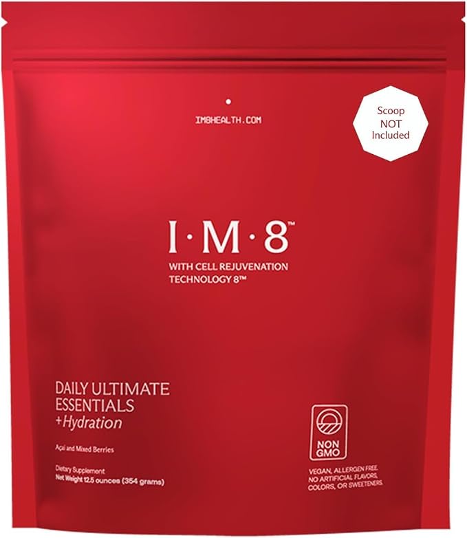 IM8 Daily Ultimate Essentials All-in-1 Multivitamin Supplement, 92 Nutrient by IM8Health