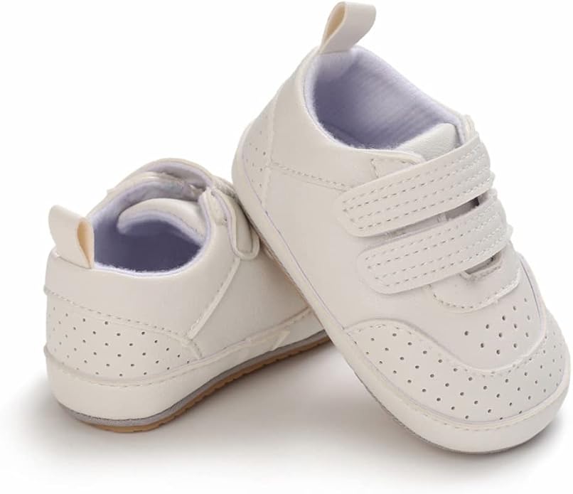 Clowora Baby Boys Girls Shoes Non-Slip Rubber Sole Sneakers Infant First - Image 4