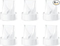 6 Pack Replacement Parts for Momcozy M6 Breast Pump, Also Replace to Mom Cozy by GOTOCUT