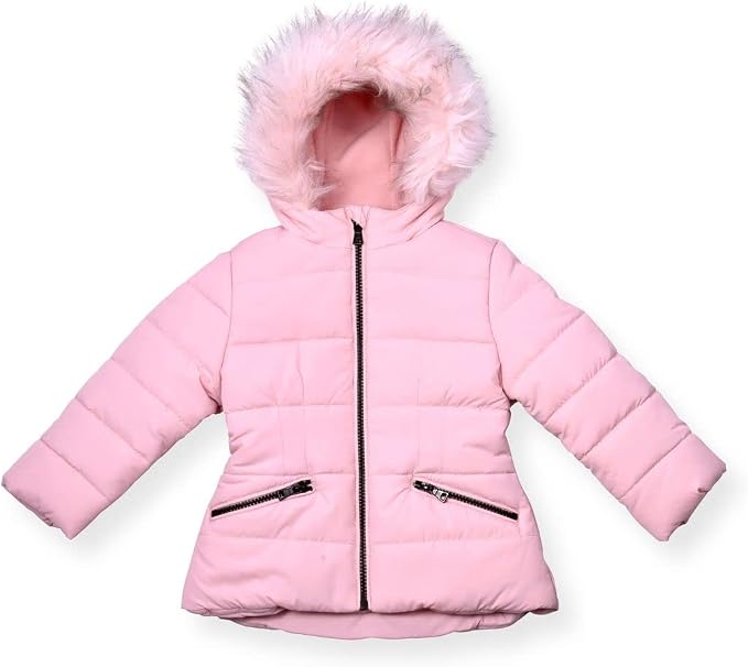 Arctic Quest Little Girls Bib Snow Pants and Ski Jacket Water-Resistant Snowsuit - Image 2
