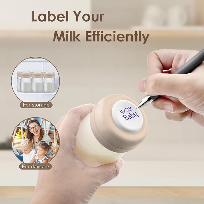 Maymom Wide Neck Breastmilk Collection n Storage Bottle 5.4 oz; Re-markable - Image 5