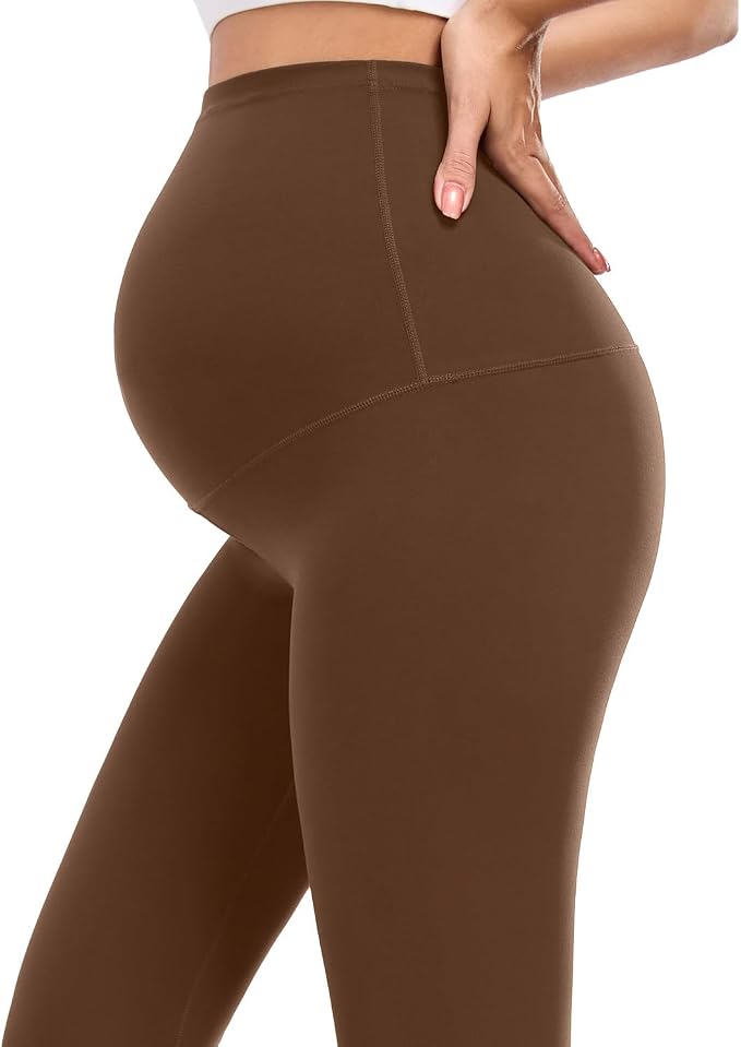 wirarpa Women's Maternity Leggings Over The Belly Pregnancy Yoga Pants Buttery - Image 3