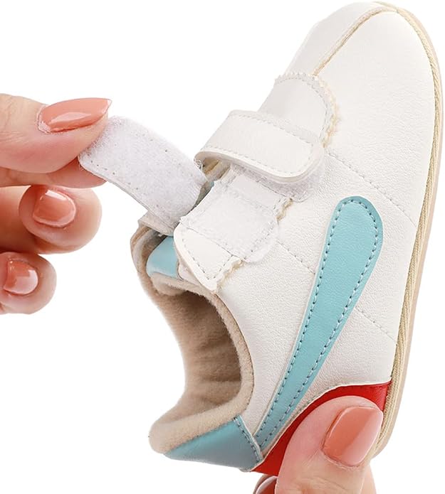 Clowora Baby Boys Girls Shoes Non-Slip Rubber Sole Sneakers Infant First - Image 7