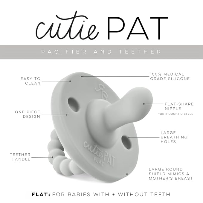 Ryan & Rose Cutie PAT Pacifier Teether - Image 2