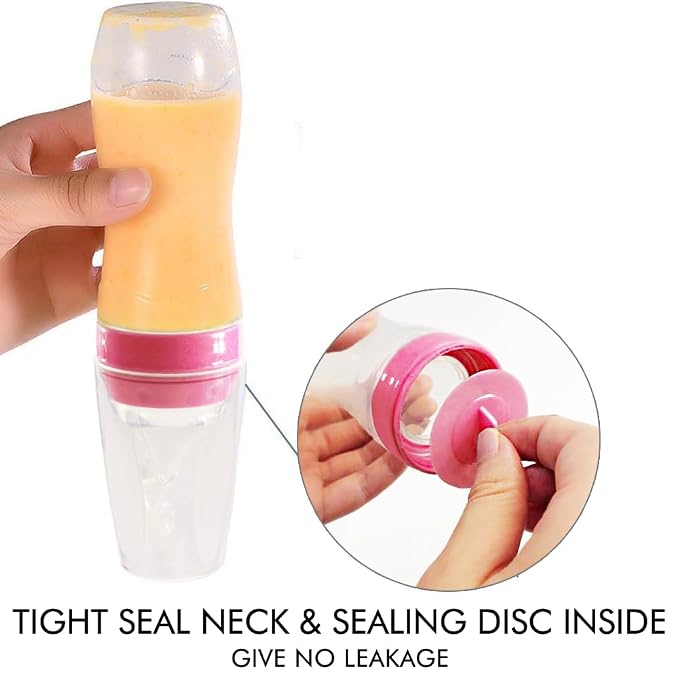 Matyz Silicone Baby Food Dispensing Spoon Squeeze Feeder - Image 5