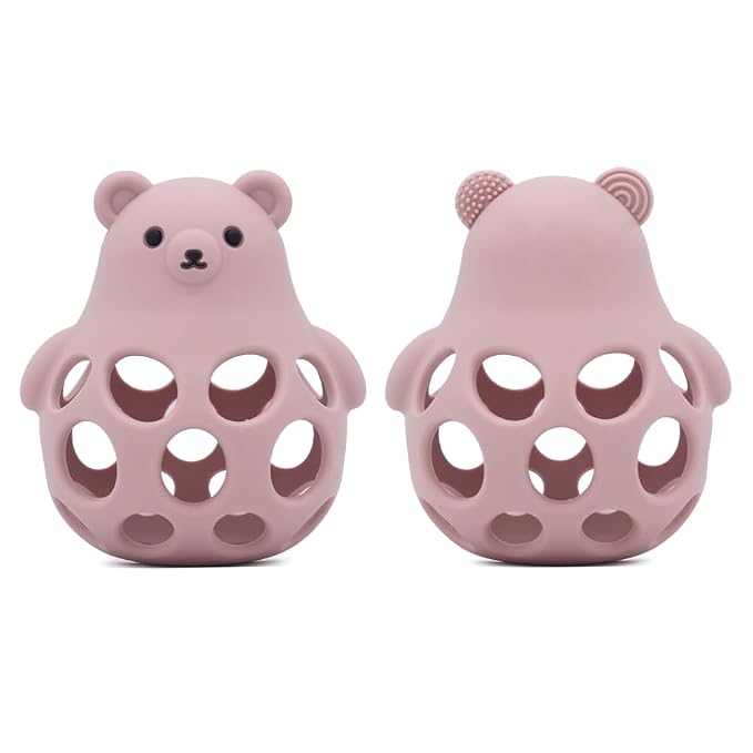 Baby Bear Teething & Stacking Toy Set - Image 5