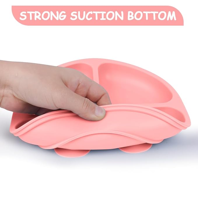 Vicloon Toddler Dishware Plate, Suction Plates - Image 3