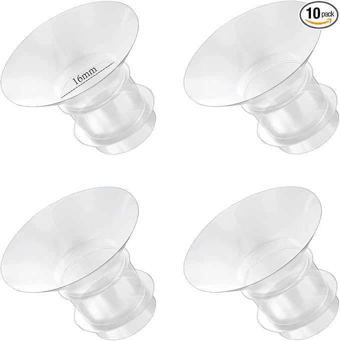 Flange Inserts 16mm for Medela, Spectra 24mm Shields/Flanges, Compatible by Unknown