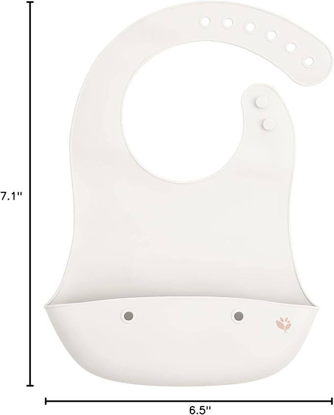Green Sprouts Unisex Baby Silicone Scoop Bib - Image 11