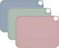 Silicone Placemat for Kid Stain-Proof Non-Slip Toddle， Reusable Portable，Heat by Login+Life