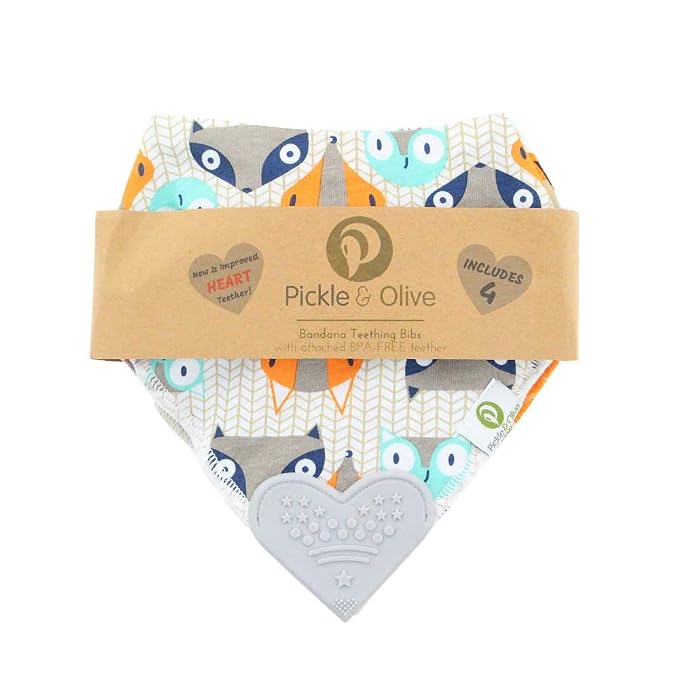 Pickle & Olive Baby Bandana Teething Bibs - Image 6