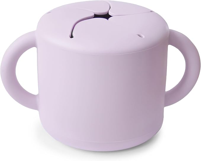 mushie Silicone Snack Cup | Spill Proof Food Container by mushie
