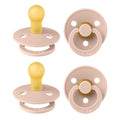 BIBS Pacifiers - Colour 4-Pack | BPA Free Baby Pacifier | Round Nipple Binkies by BIBS
