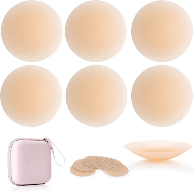 Nipple Covers 3 Pairs, Nipple Pasties by Unknown