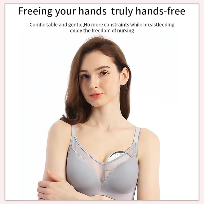 Wearable Breastfeeding Pump, 4 Modes12 Levels, Hands Free Breast Pump, Portable - Image 2