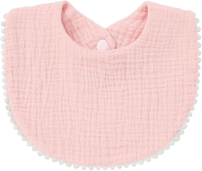 Nishine 6 PACK Muslin Baby Drooling Bibs - Image 7