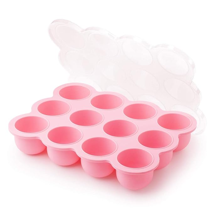 Samuelworld Baby Breast Milk and Food Storage Container, 12 Portions x 2.5oz - Image 2