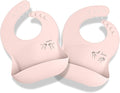 APLAINR Baby Sign Language Bib, Silicone Baby Bibs, ASL Graphics, Food Catcher by APLAINR