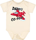 inktastic Daddys Co-Pilot for Fathers Day Baby Bodysuit by Inktastic