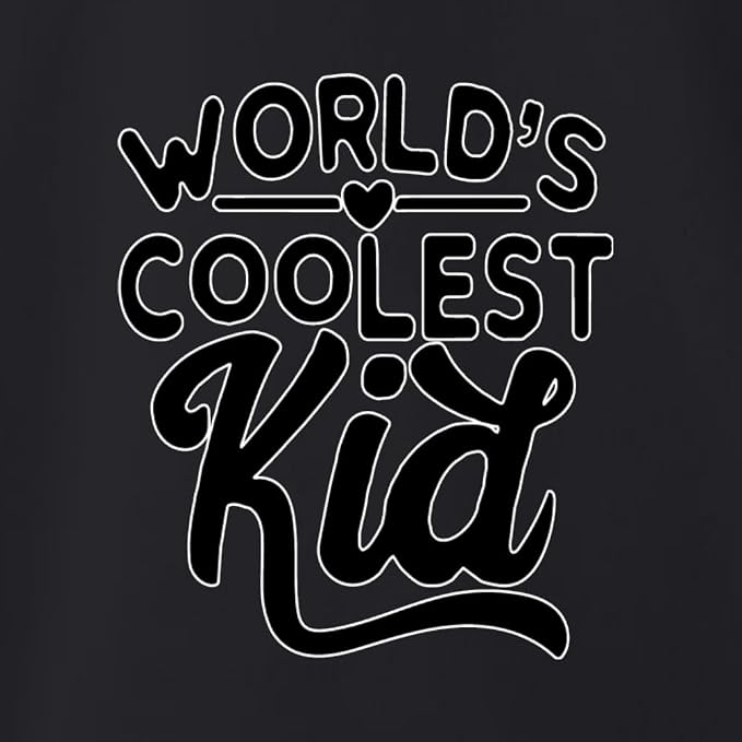 World's Coolest Kid Funny Cute Humor Infant Premium Jersey Baby Bib - Image 2