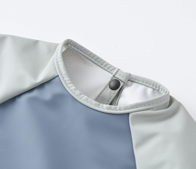 GZMM Waterproof Baby Bibs, Infant Toddler Long Sleeve Feeding Bib - Image 8