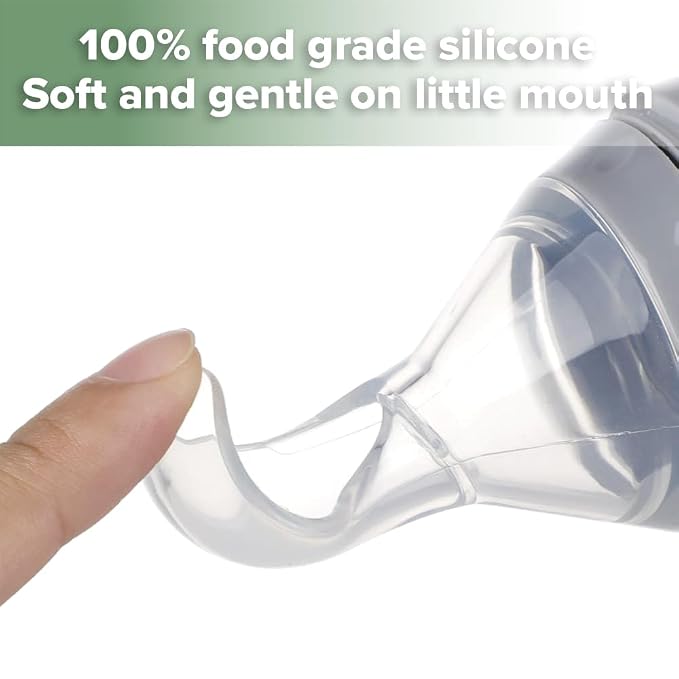 Haakaa Silicone Baby Food Dispensing Spoon Feeder 4oz - Image 3