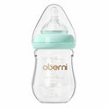 Glass Baby Bottles, Anti Colic Breastfeeding Bottle by oberni