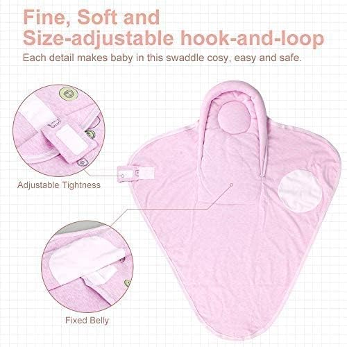 Premium Soft Cotton Baby Swaddle Blankets, Unisex Baby Blanket Wrap - Image 5