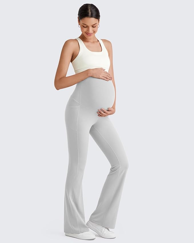 G4Free BareFeel Maternity Flare Leggings - Image 4
