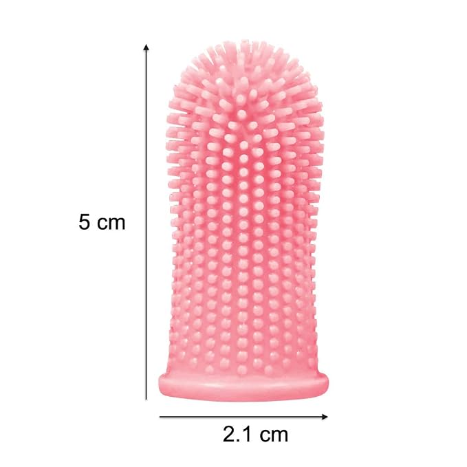 Baby Toothbrush, 360 Degree Bristle Silicone Finger Toothbrush 6 to 12 Months - Image 7