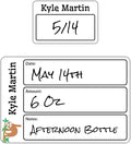 Name Bubbles - Reusable Baby Bottle Labels by NameBubbles