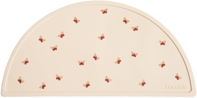 mushie Silicone Placemat for Kids | BPA-Free Non-Slip Design by mushie