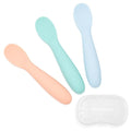 WeeSprout Baby Spoons for Self Feeding 6 Months +, Soft & Durable Silicone by WeeSprout