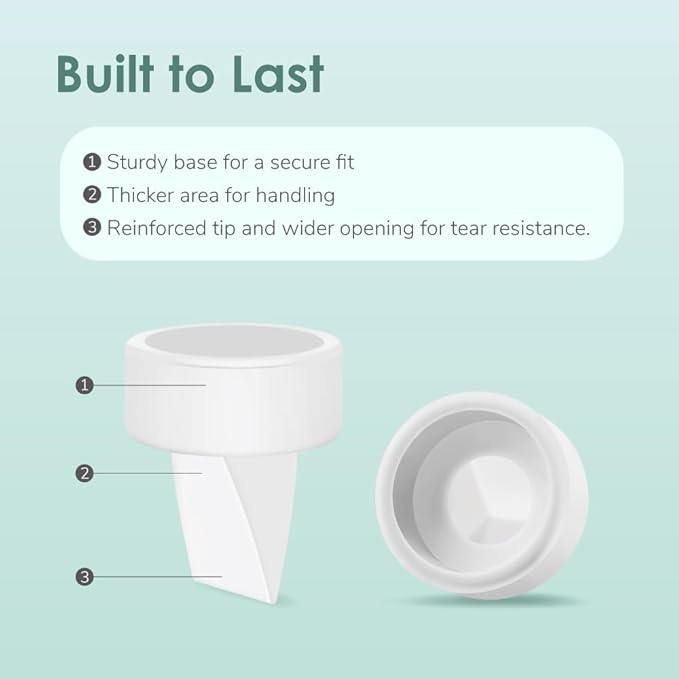 Replacement Duckbill Valve Silicone Membrane Compatible - Image 4