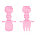 Bumkins Baby Utensils Set, Chewtensils Silicone Spoons by Bumkins