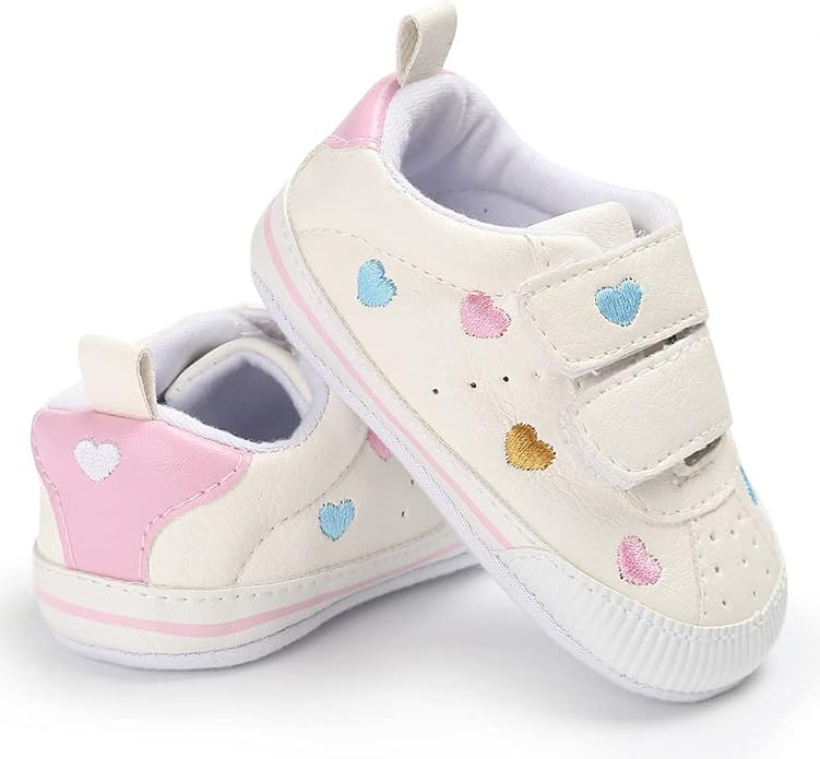 Clowora Baby Boys Girls Shoes Non-Slip Rubber Sole Sneakers Infant First - Image 3