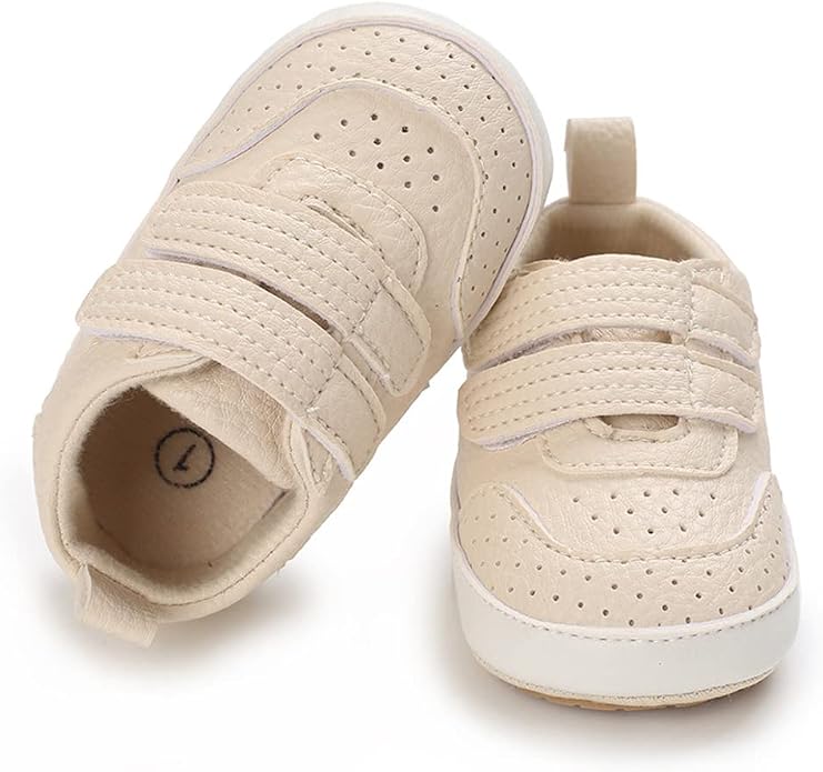 Clowora Baby Boys Girls Shoes Non-Slip Rubber Sole Sneakers Infant First - Image 3