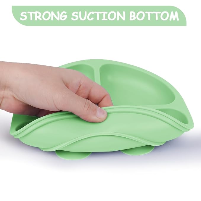 Vicloon Toddler Dishware Plate, Suction Plates - Image 3