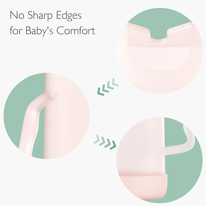 Momcozy Baby Pouch Holder No Squeeze, Baby Food & Juice Box Holder, Easy Grip - Image 6