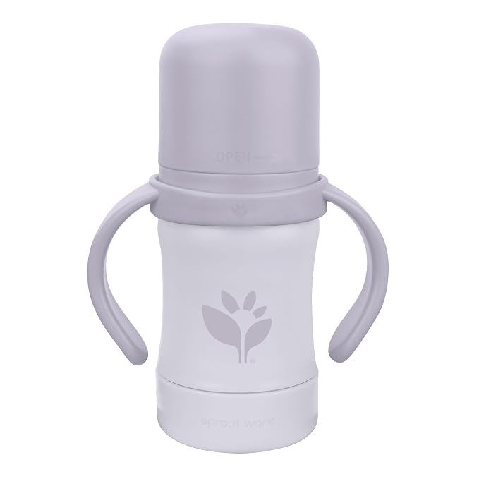 Green Sprouts® Sprout Ware® Sip & Straw 6oz., Plant-plastic, Platinum-cured - Image 2