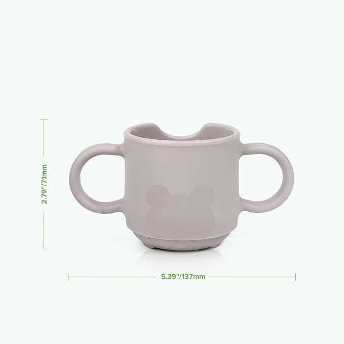 haakaa Silicone Toddler Cups, BPA Free Drop-Proof Training Open Cups - Image 8