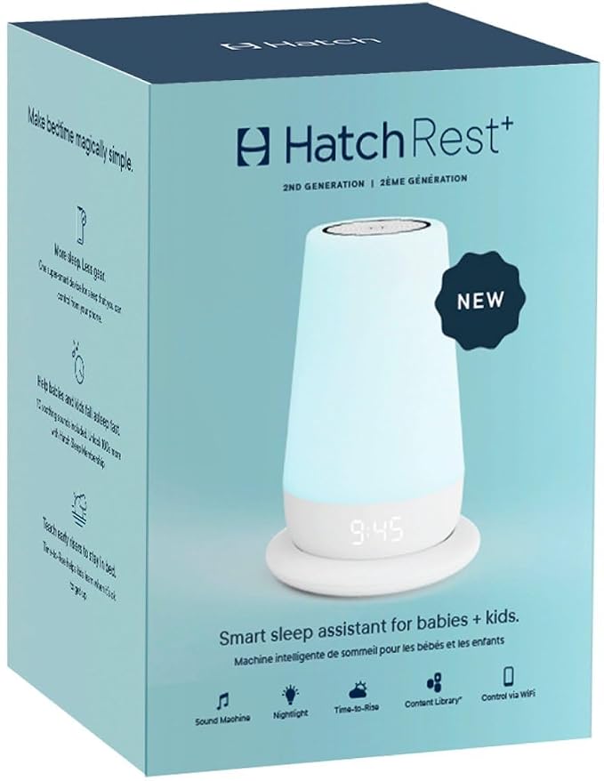 Hatch Rest+ Baby & Kids Sound Machine | 2nd Gen | Child’s Night Light, Alarm - Image 8